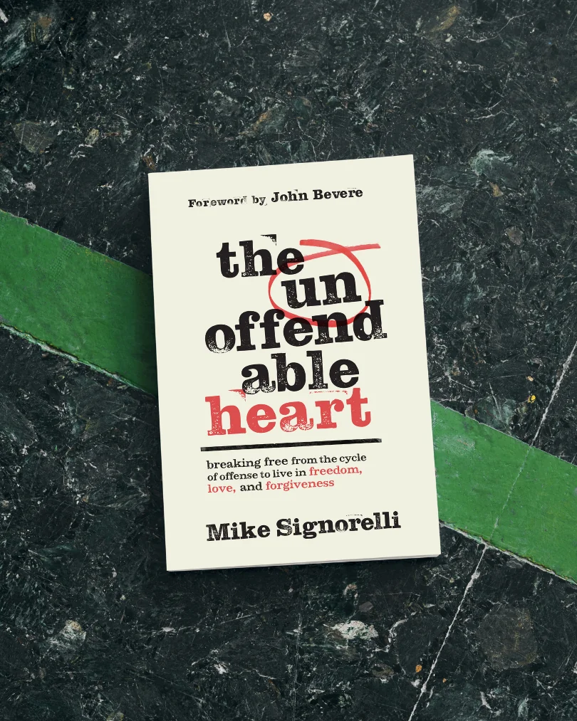Cover of the book “The Unoffendable Heart” by Mike Signorelli